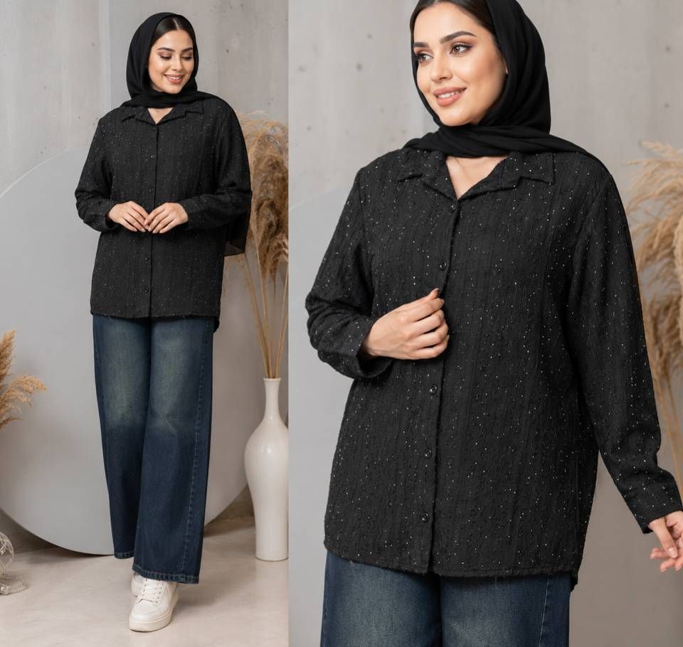 شومیز نگین دار